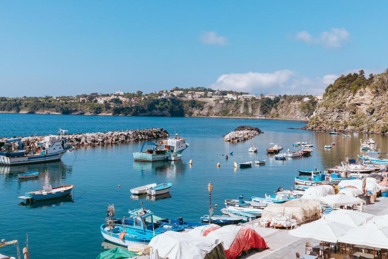 De Lamartine A Marina Di Corricella Procida Kültér fotó